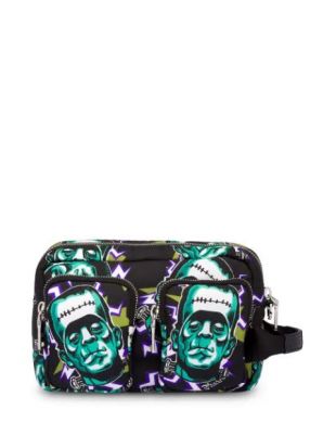 Printed technical fabric pouch