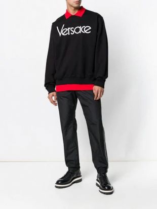 Logo print sweatshirt