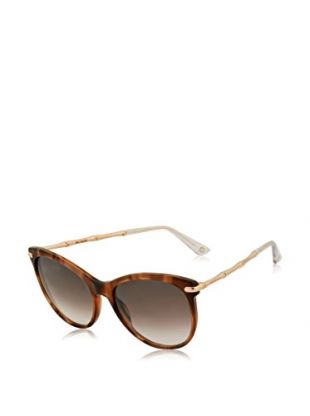 Gucci Gucci 3771/S 0HQX Red Horn Gold JS brown gradient lens Sunglasses