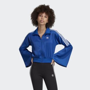 Veste de survêtement Satin - Bleu adidas | adidas France