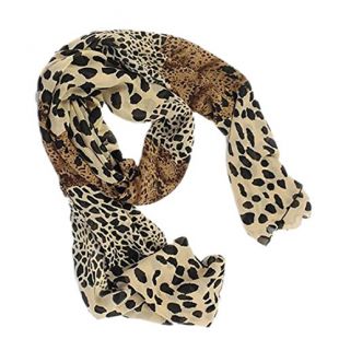 Demarkt - Demarkt Fashion Foulard Echarpe Léopard -160 * 55CM - Chiffon ...