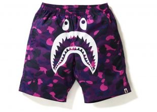 Camo Shark Beach Shorts