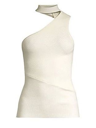 Asymmetrical Ribbed Top