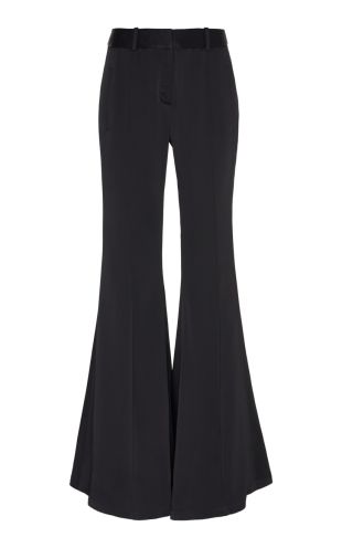 Stockard Flared Crepe Pants