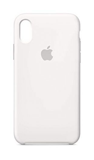 Apple Silikon Case (iPhone X) - Weiß