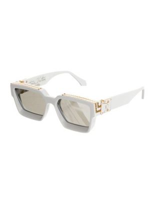 Louis vuitton red millionaire sunglasses worn by Tyga in his Ayy