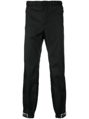 Black Nylon Pants