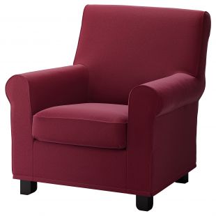 GRÖNLID Fauteuil - Ljungen rouge foncé - IKEA