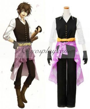 ezcosplay - Hakuouki Shinsengumi Kitan Heisuke Todo Cosplay Costume