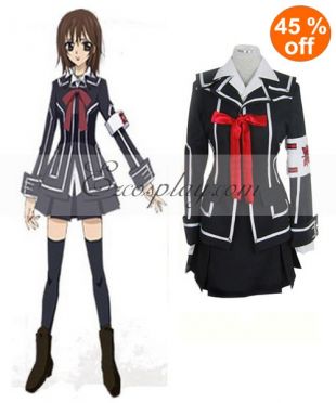 Vampire Knight Kurosu Yuuki Black Cosplay Costume