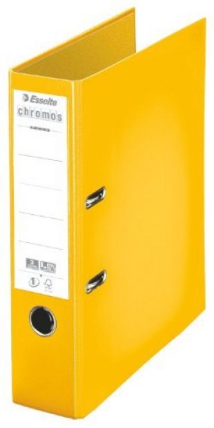 Centra Cromos ancho de carpeta, columna: 80 mm, amarillo VE = 1