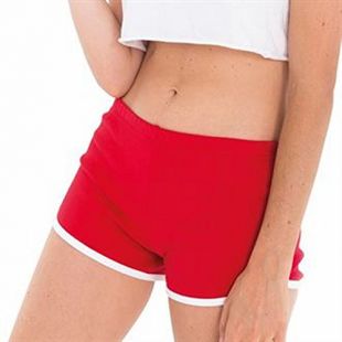 American Apparel Women Interlock Running Short