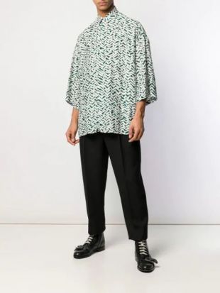 Zig Zag Print Shirt