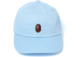 Ape Head Embroidery Panel Cap Light Blue