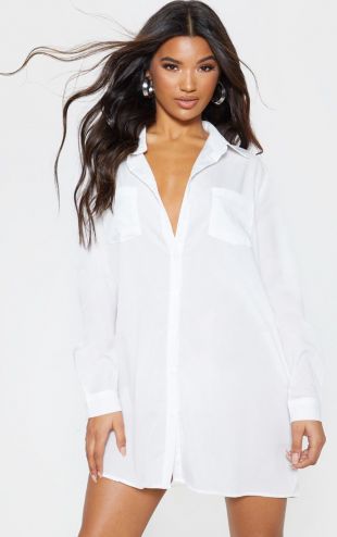 White Shirt Dress