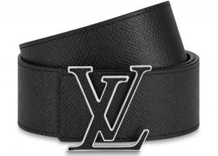 Louis Vuitton Black LV Initiales Reversible Belt Monogram Eclipse Taiga of  Jacquees in the music video Jacquees - Live Ya Life ( Official Video )