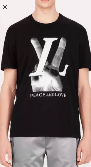 Louis Vuitton, Shirts, Louis Vuitton Peace And Love Size Xl