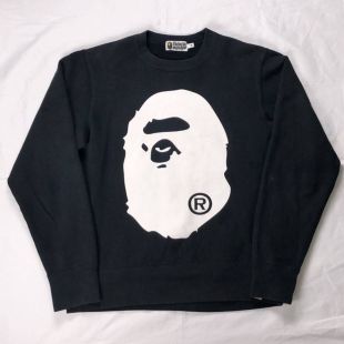 BAPE - Bathing Ape Head Crewneck Size