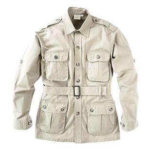 Lightweight Photographers and Journalists Tag Safari Jacket for Men Perfect for Explorers Multi Pockets 