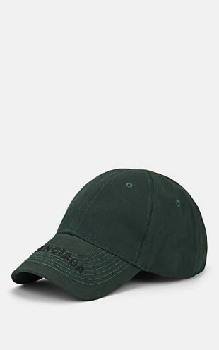 Logo Embroidered Cotton Cap