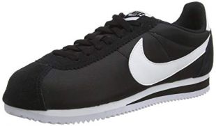 Nike Classic Cortez Leather Mens Basketball-Shoes 749571-100_7.5 - White/Black