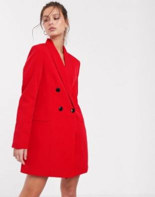 Robe best sale rouge stradivarius