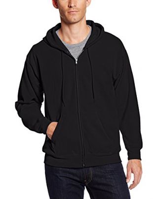 Hanes Originals - Felpa da Uomo in French Terry, Felpa Girocollo in Tessuto Tri-Blend, Small
