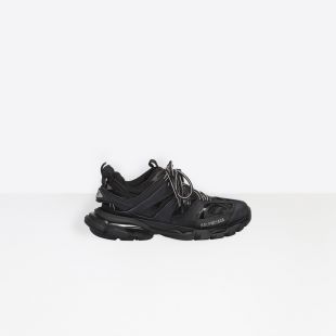 Balenciaga - Black Track Trainers