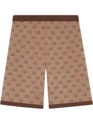 Gucci Beige GG Drawstring Shorts worn by DaBaby on his Instagram account @ dababy