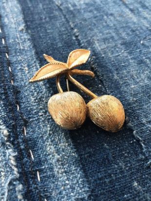 Broche Vintage Sarah Coventry - Modèle Summer Magic - Bijou Ancien été Magique