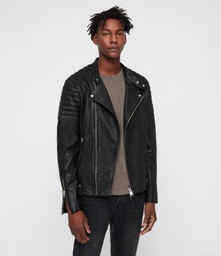 Jasper Leather Bike Jacket