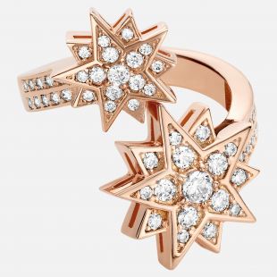 Bague  Moonsun, Édition Limitée, blanc, Métal doré rose