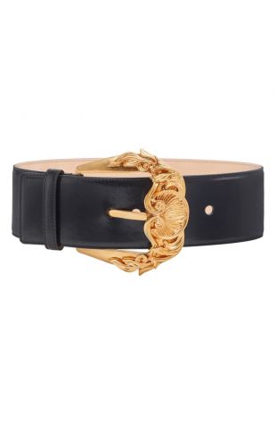First Line Baroque Buckle Leather Belt