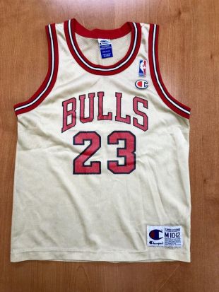 Vintage Chicago Bulls White Jersey