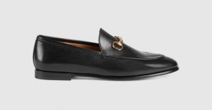 Gucci - Mocassins à mors Gucci Jordaan en cuir