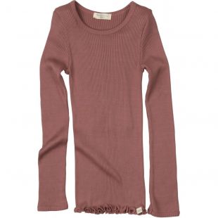 Silk Cotton Shirt in Sweet Rose