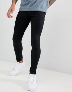 Super skinny jeans in black