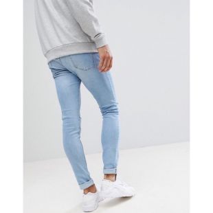 Pull & Bear - Mens Super Skinny Denim Jeans