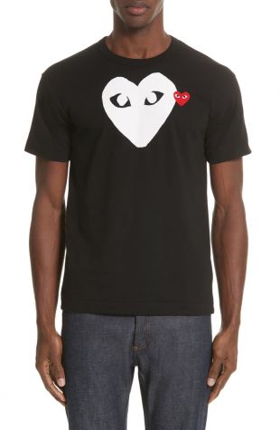 Comme des Garçons PLAY X-Ray Heart Slim Fit Logo T-Shirt | Nordstrom