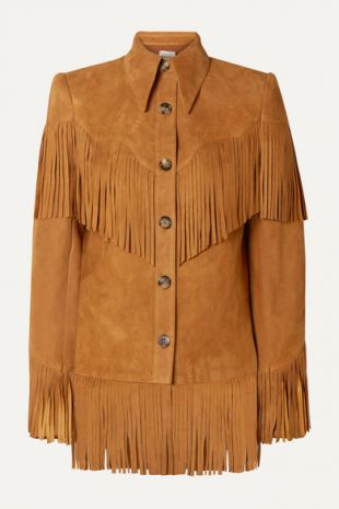 Jimmy Fringed Suede Jacket