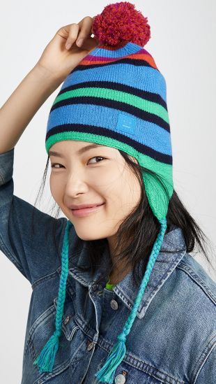 Acne Studios Multi Stripe Face Hat