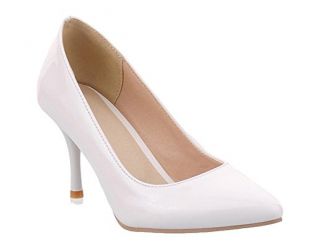 HiTime - HiTime Ladies Candy Colors Pointed Toe Court Shoes Slip On ...
