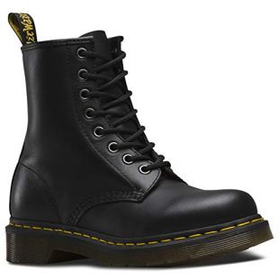 Dr. Martens Womens 1460W Originals Eight-Eye Lace-Up Boot, Black, 9 M US/7 UK
