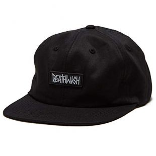 Deathwish Deathspray Rubber Snapback Hat - Black