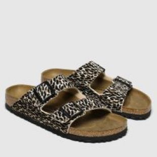 birkenstock arizona leopard print