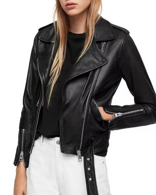 Allsaints - Balfern Leather Biker Jacket