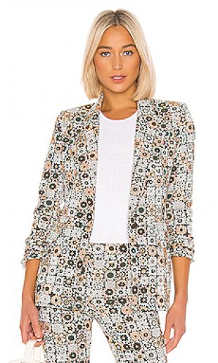 Smythe hot sale leopard blazer