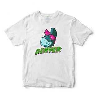 Tee Shirt Denver Le Dernier Dinosaure Blanc (Small)