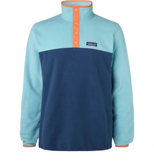 Blue Micro D Snap-T Fleece Sweatshirt