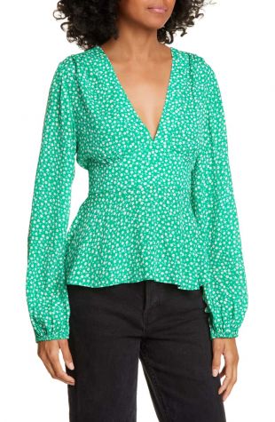 Kikki Floral Print Blouse